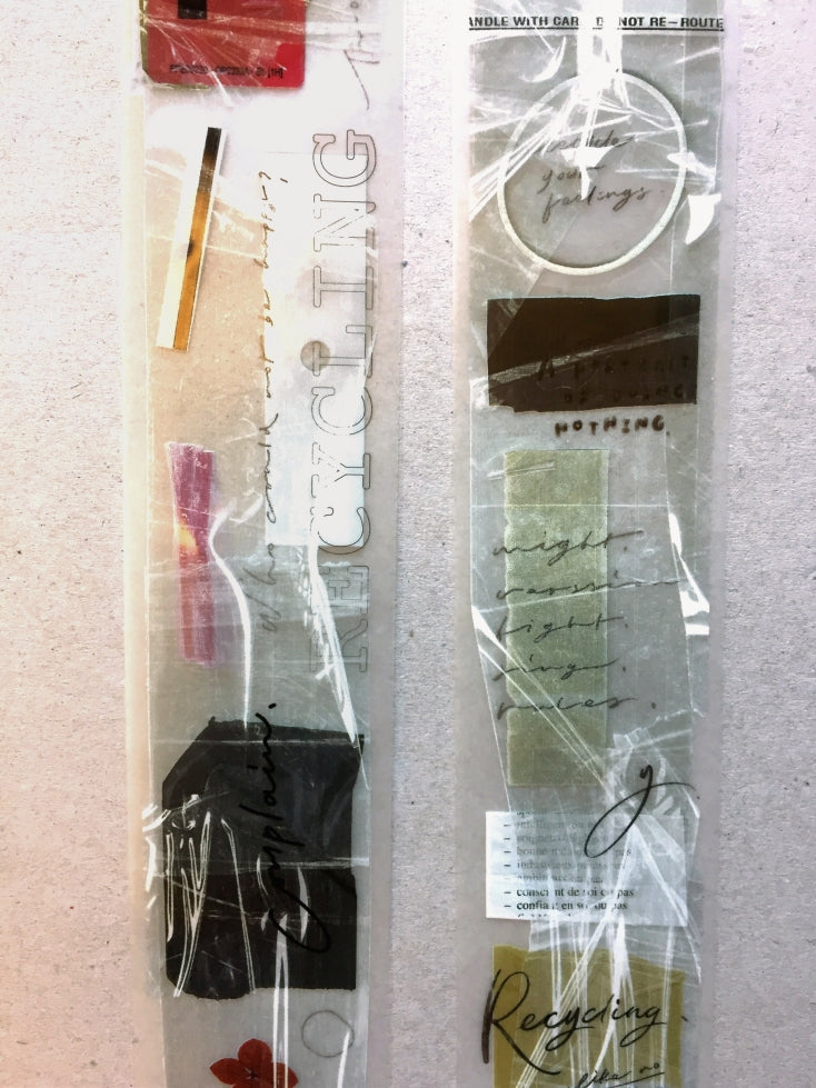 Mr. Eggplants - Recycling PET tape SAMPLES
