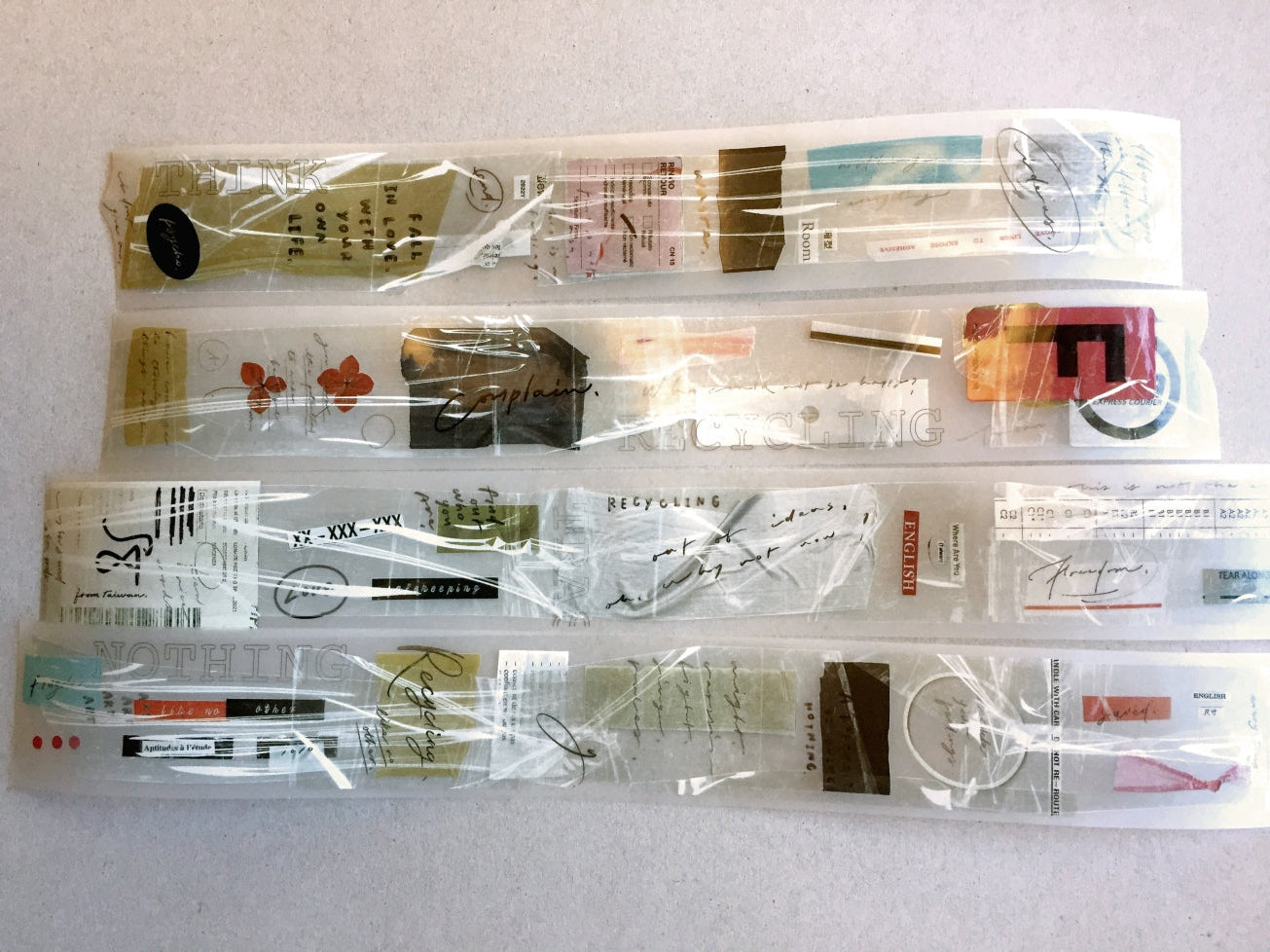 Mr. Eggplants - Recycling PET tape SAMPLES