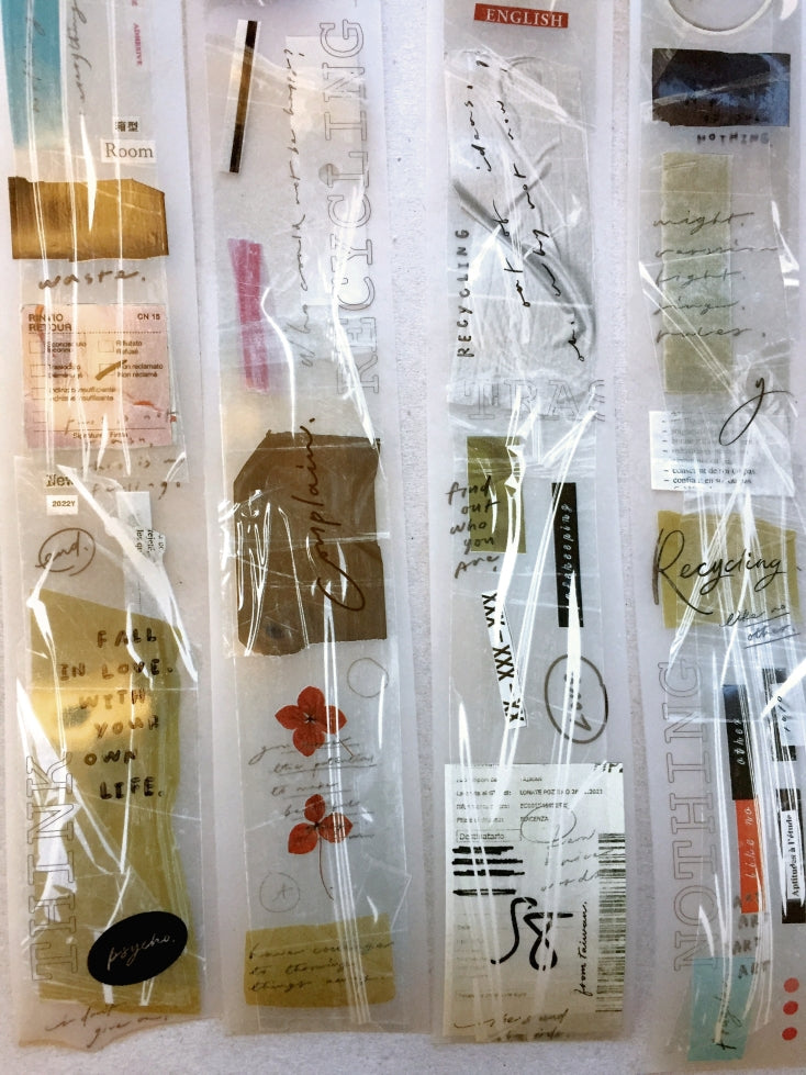 Mr. Eggplants - Recycling PET tape SAMPLES