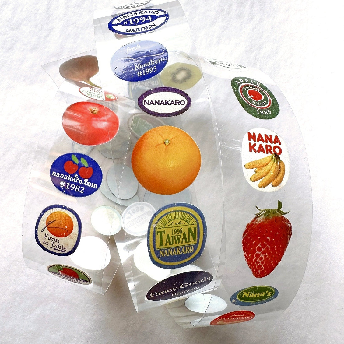 Mr. Eggplants - Fruit Labels! PET tape SAMPLES