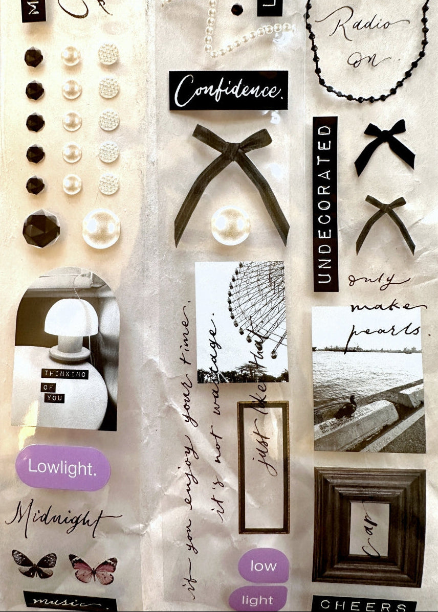 Mr. Eggplants - Pearls PET tape SAMPLES