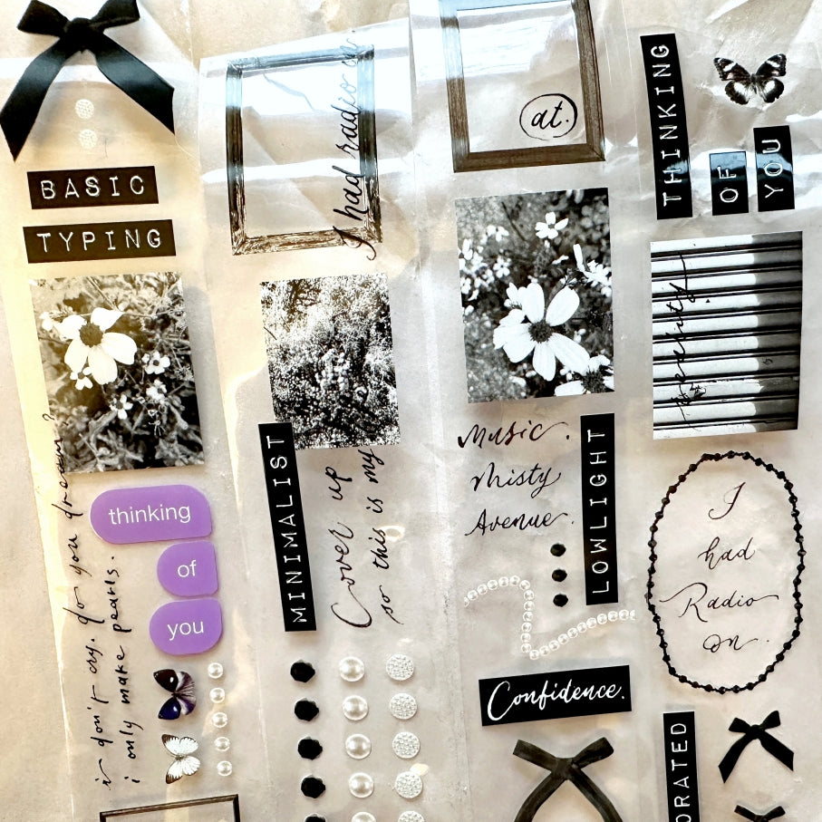 Mr. Eggplants - Pearls PET tape SAMPLES