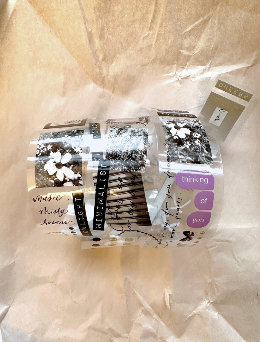 Mr. Eggplants - Pearls PET tape SAMPLES