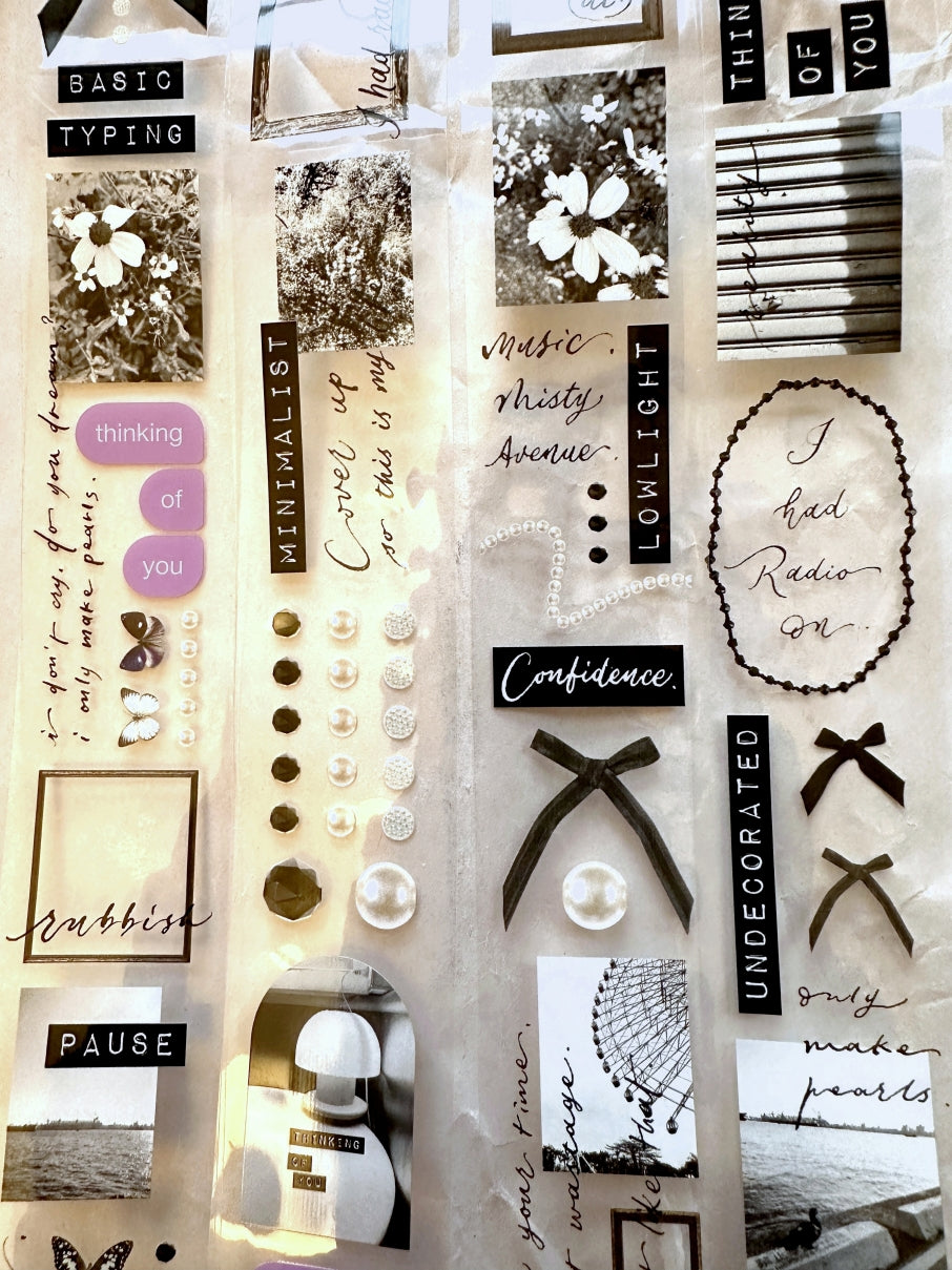 Mr. Eggplants - Pearls PET tape SAMPLES