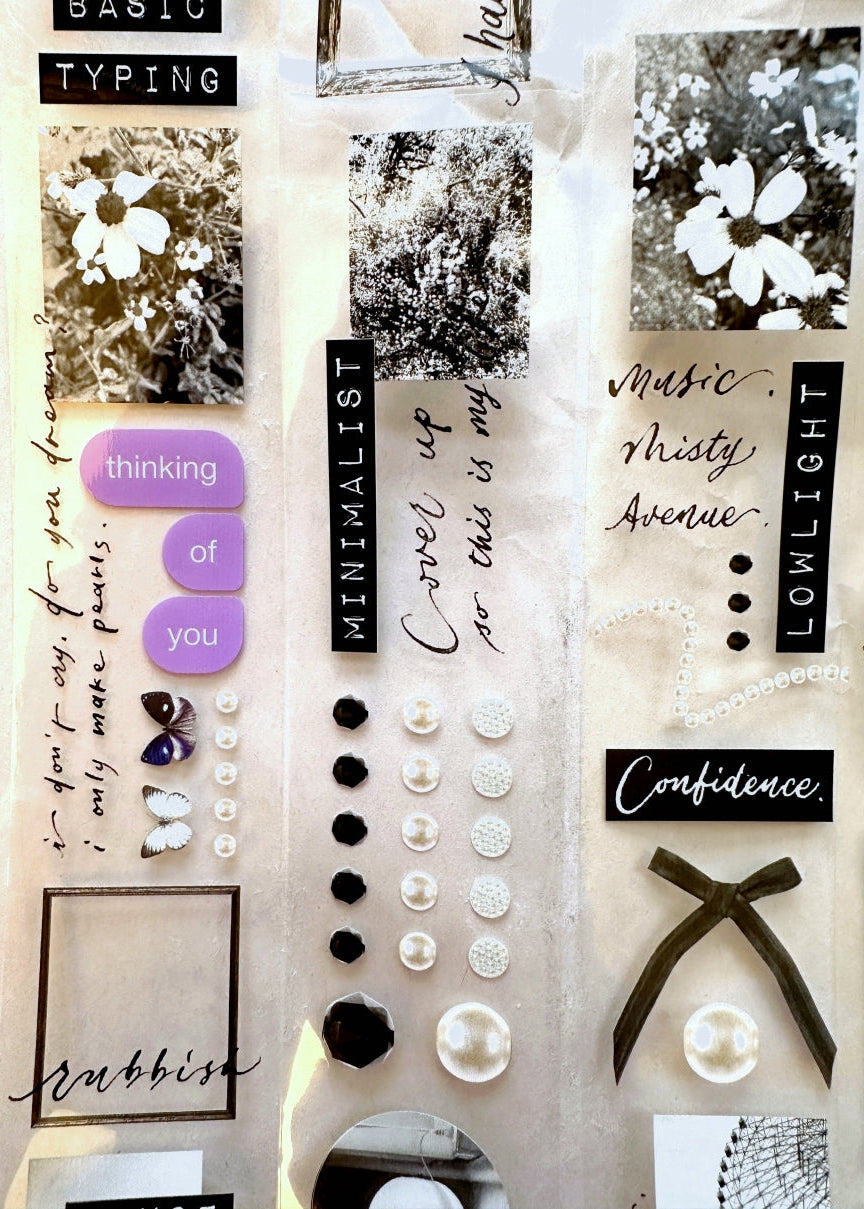 Mr. Eggplants - Pearls PET tape SAMPLES