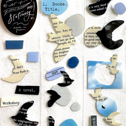 Mr. Eggplants - Paper Birds PET tape SAMPLES