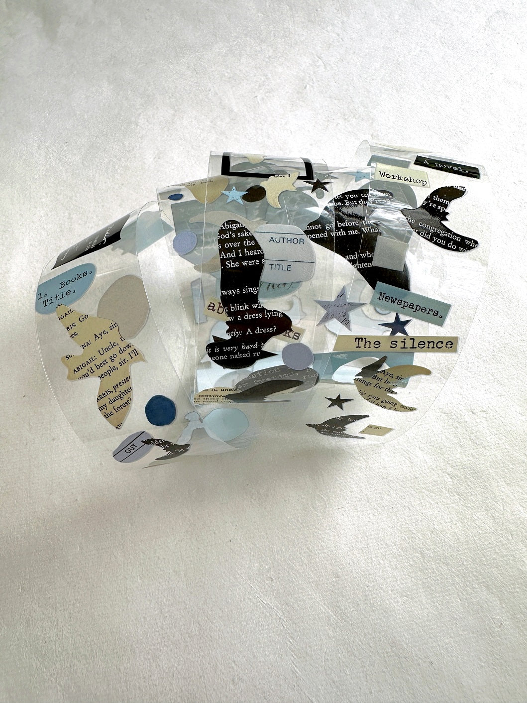 Mr. Eggplants - Paper Birds PET tape SAMPLES