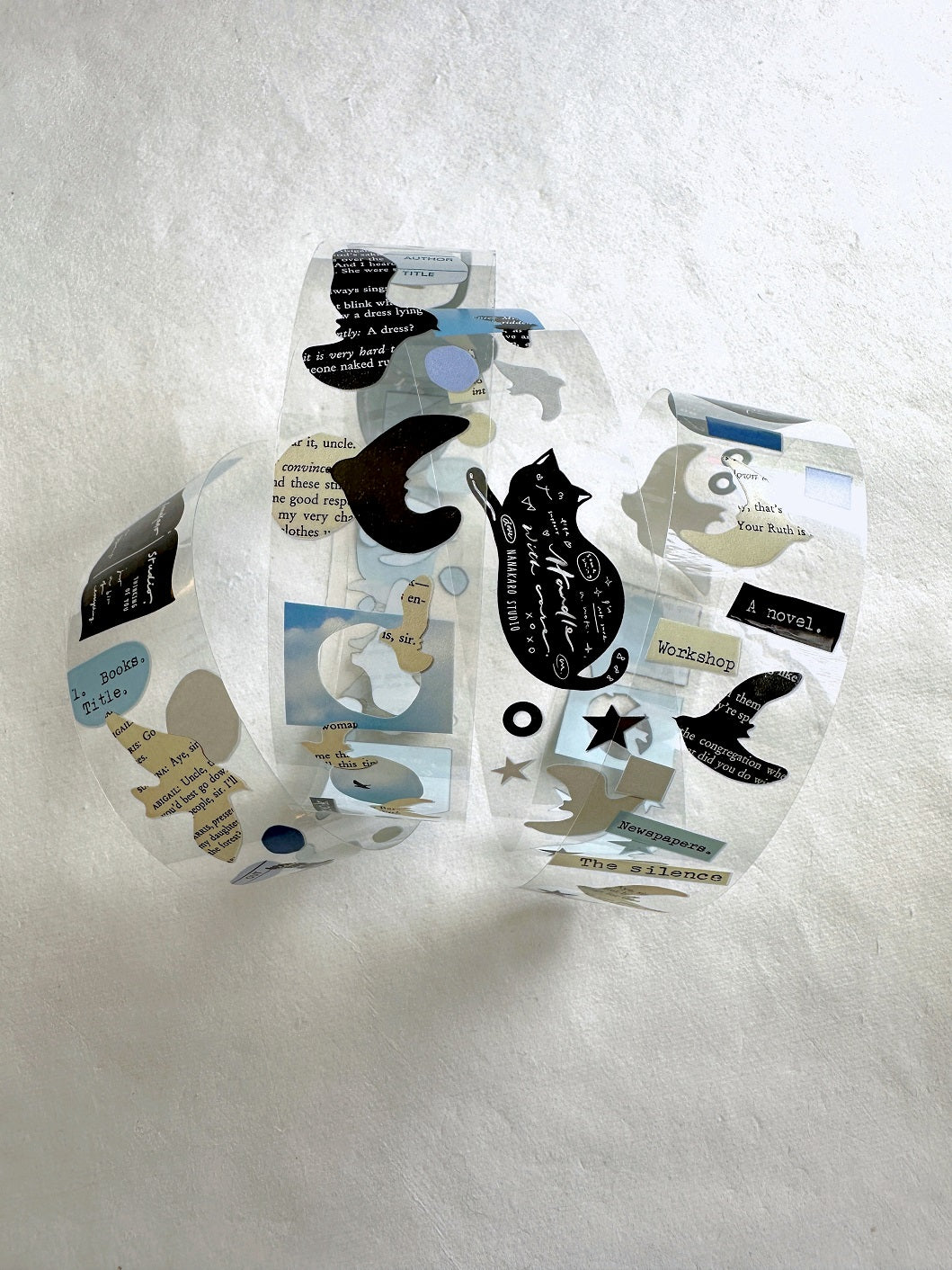Mr. Eggplants - Paper Birds PET tape SAMPLES
