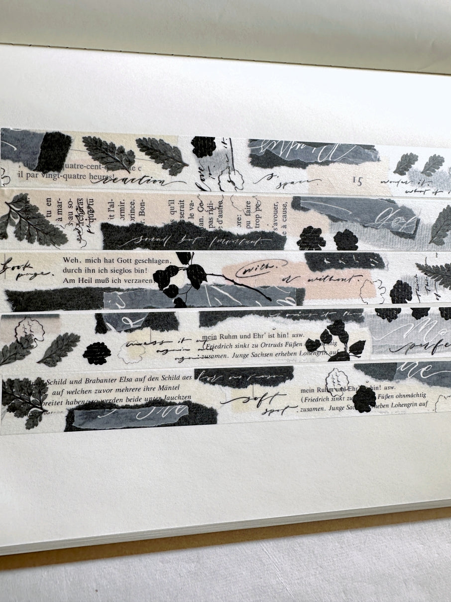 Mr. Eggplants - Soft Spot washi tape SAMPLES
