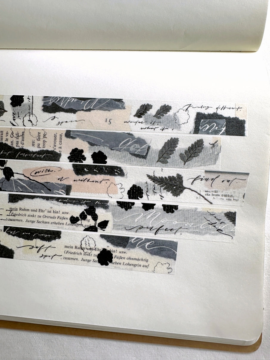 Mr. Eggplants - Soft Spot washi tape SAMPLES