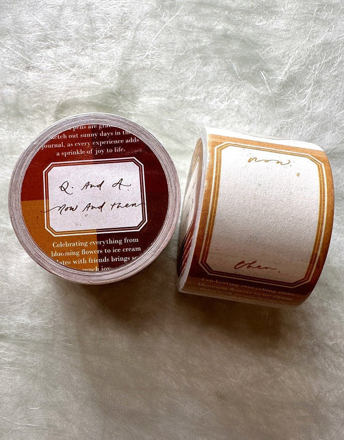 Mr. Eggplants - Now and Then sticky memo roll SAMPLES