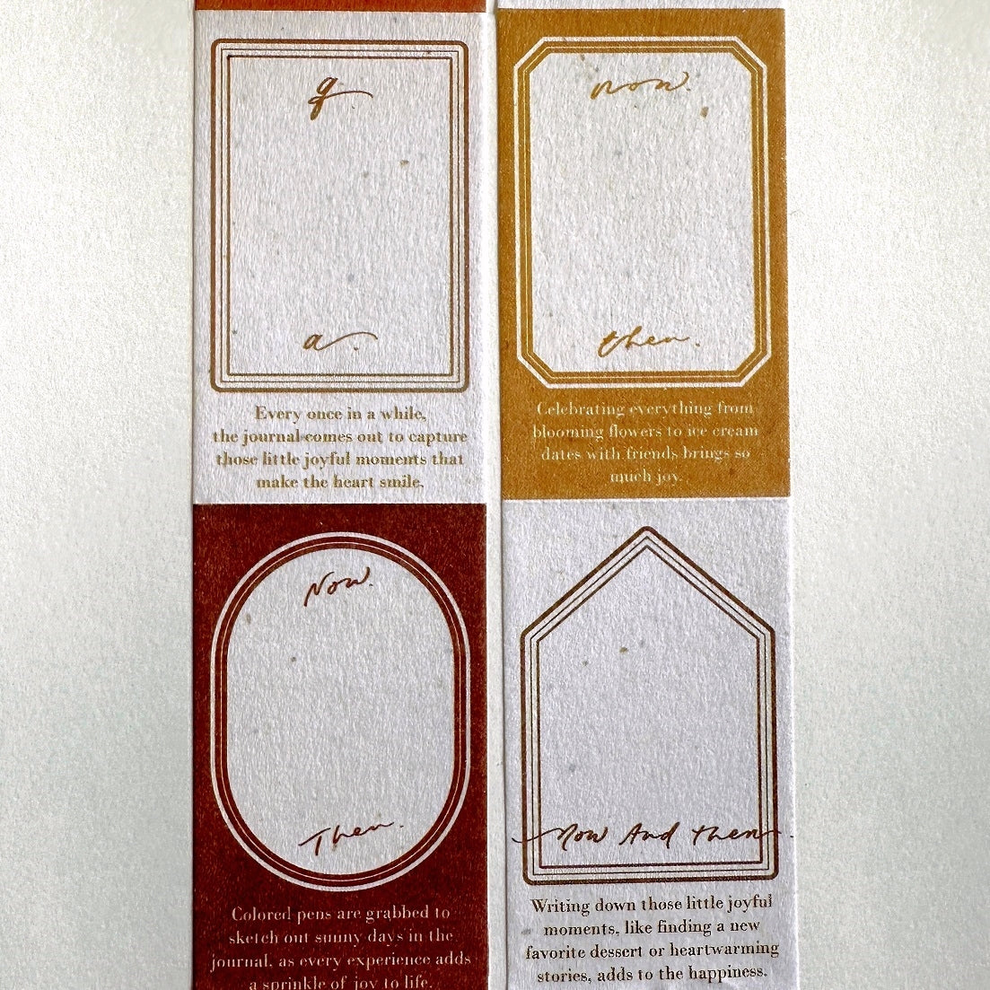 Mr. Eggplants - Now and Then sticky memo roll SAMPLES