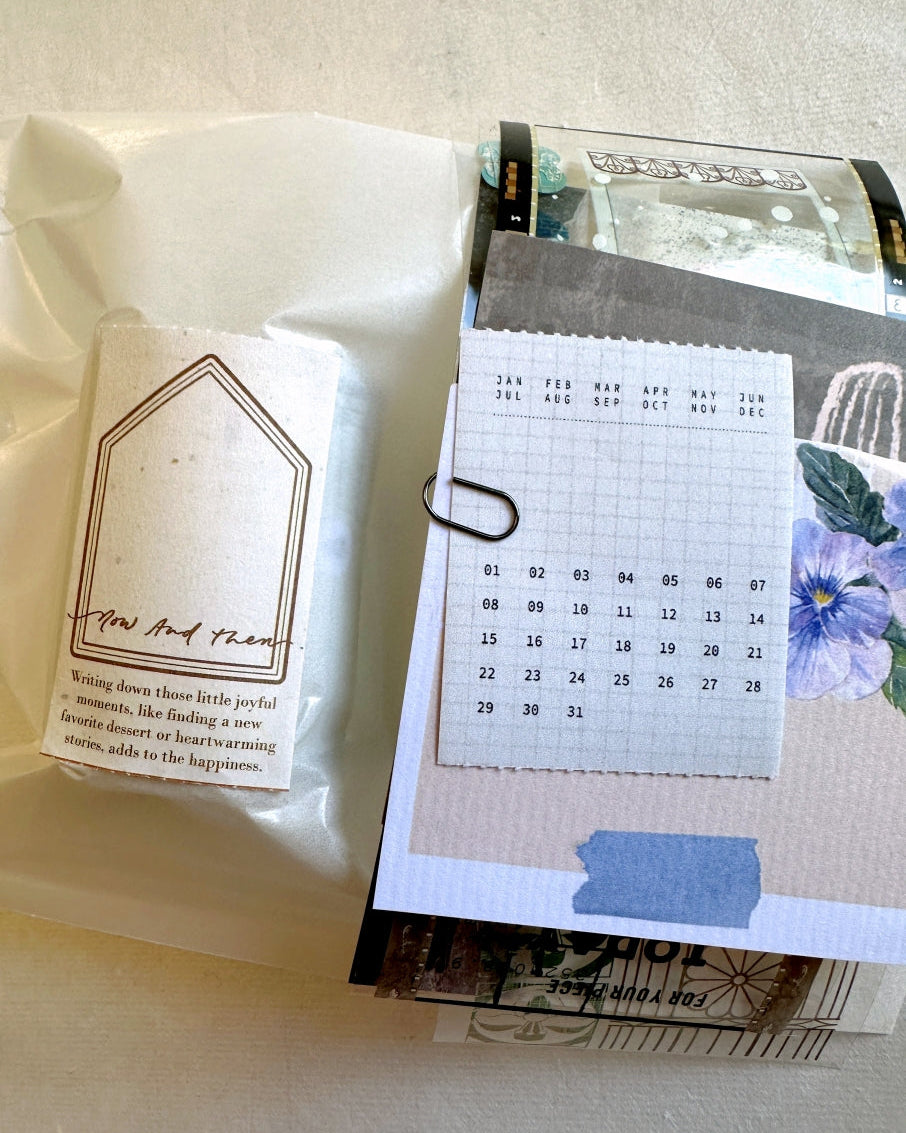 Nyret Design - Calendar perforated paper tape (writable) SAMPLES