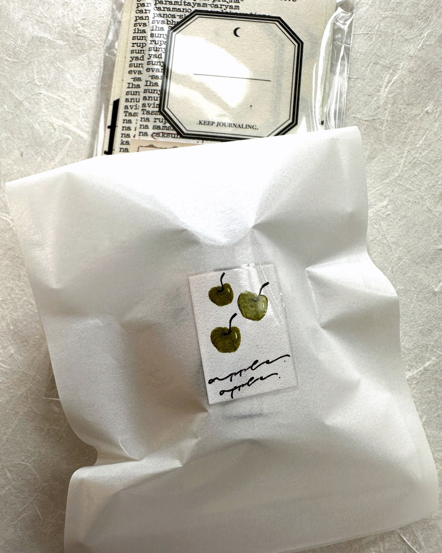 Mr. Eggplants - Apple Tea PET tape SAMPLES