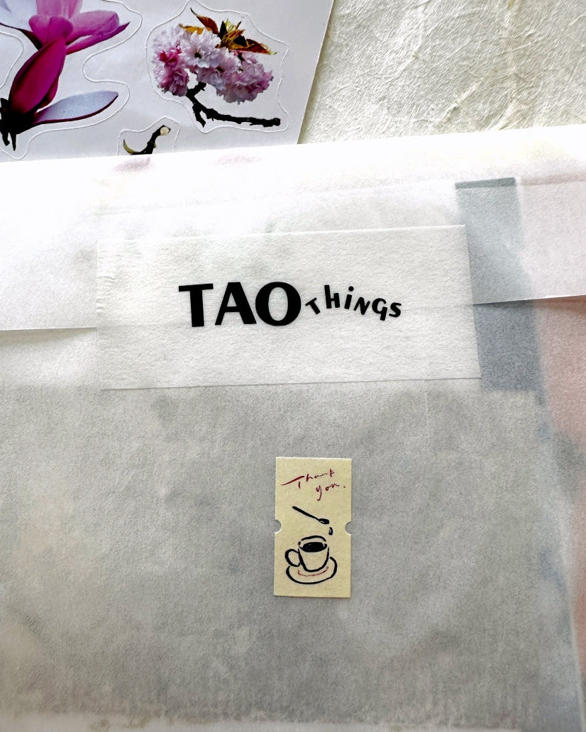 Mr. Eggplants - Joyful Time & Happy Moment label sticker roll SAMPLES