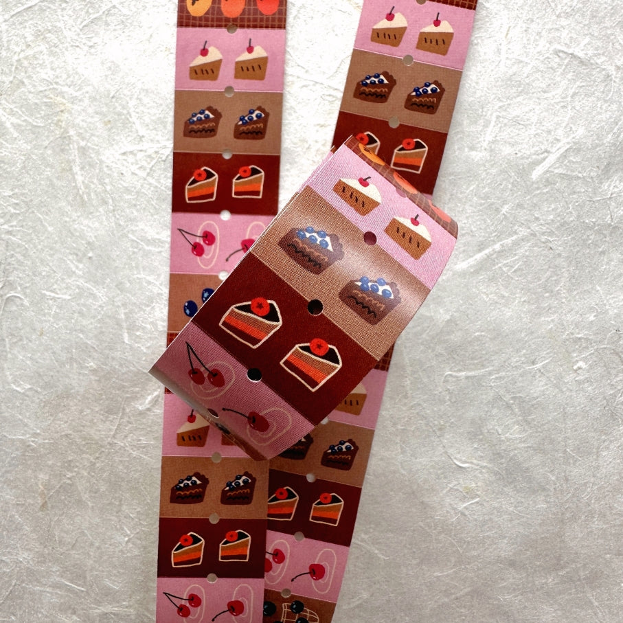 Mr. Eggplants - Fruit Cake label sticker roll SAMPLES
