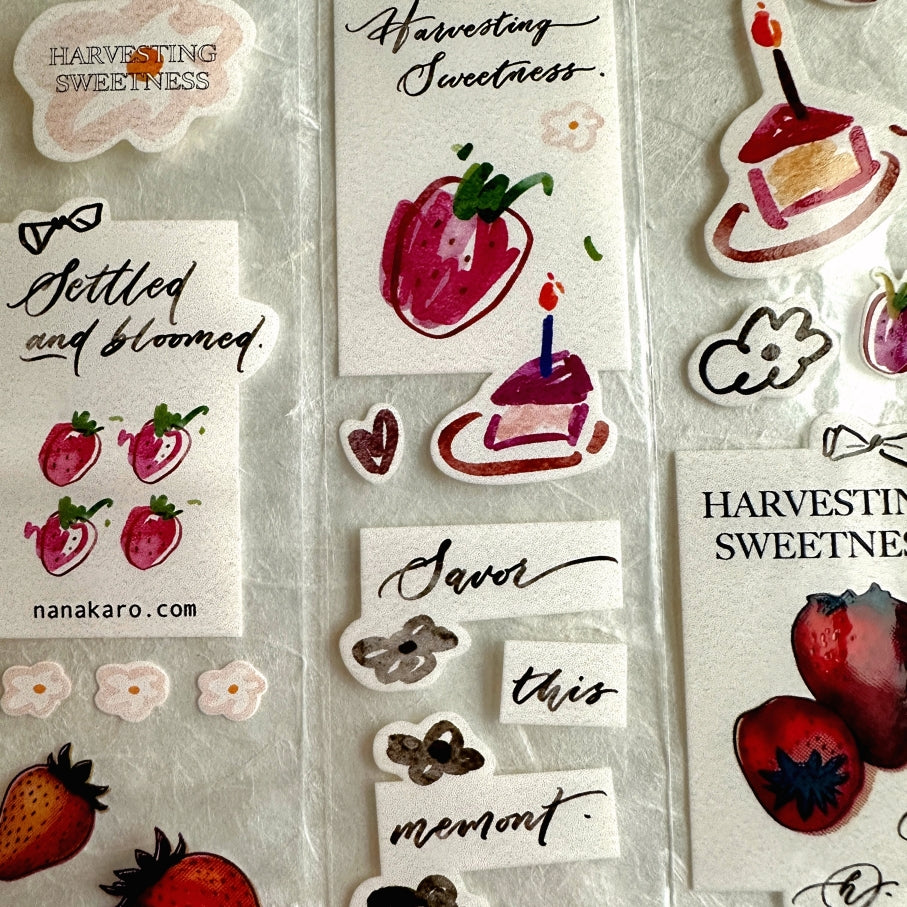 Mr. Eggplants - Harvesting Sweetness PET tape SAMPLES