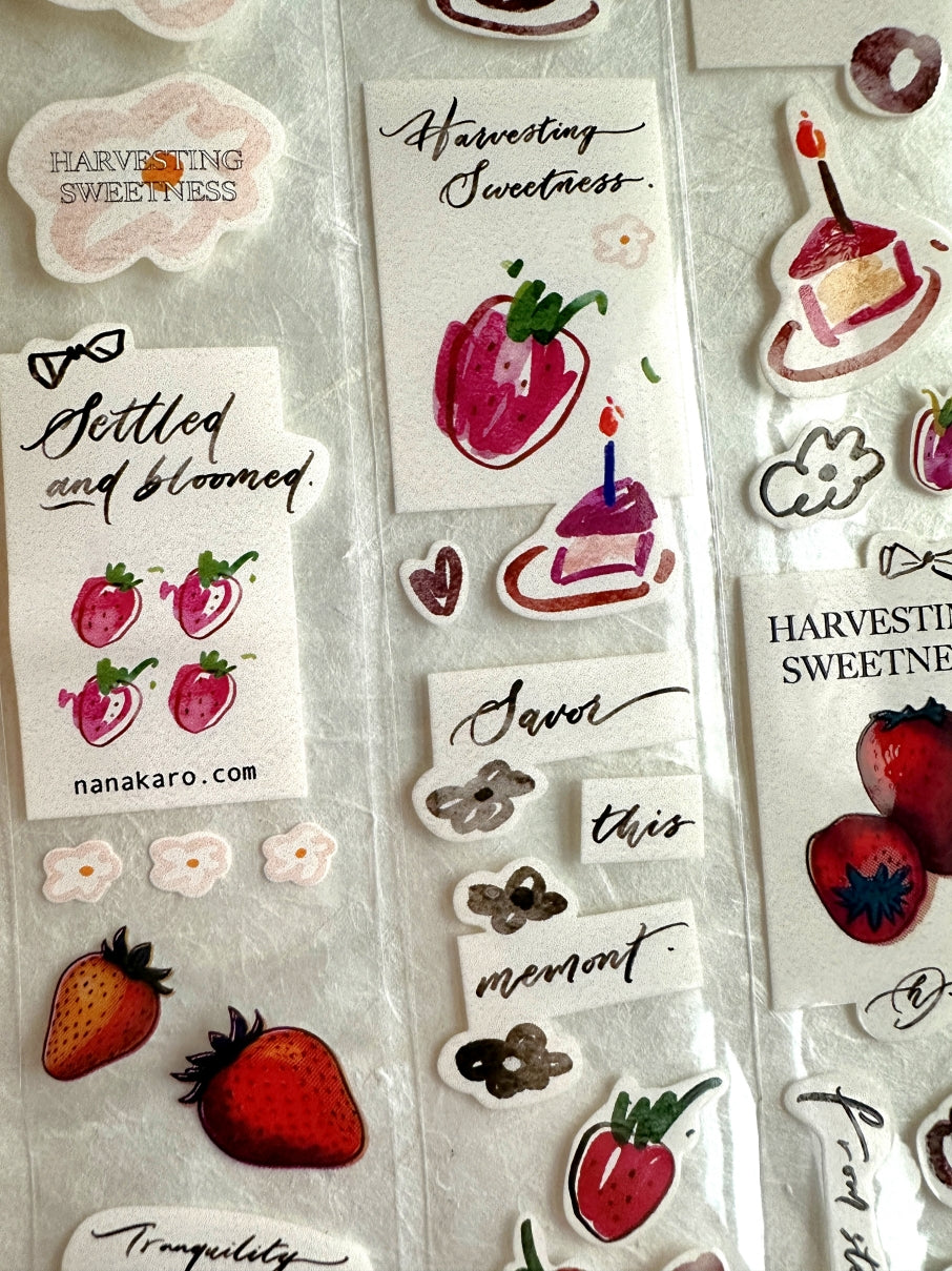 Mr. Eggplants - Harvesting Sweetness PET tape SAMPLES