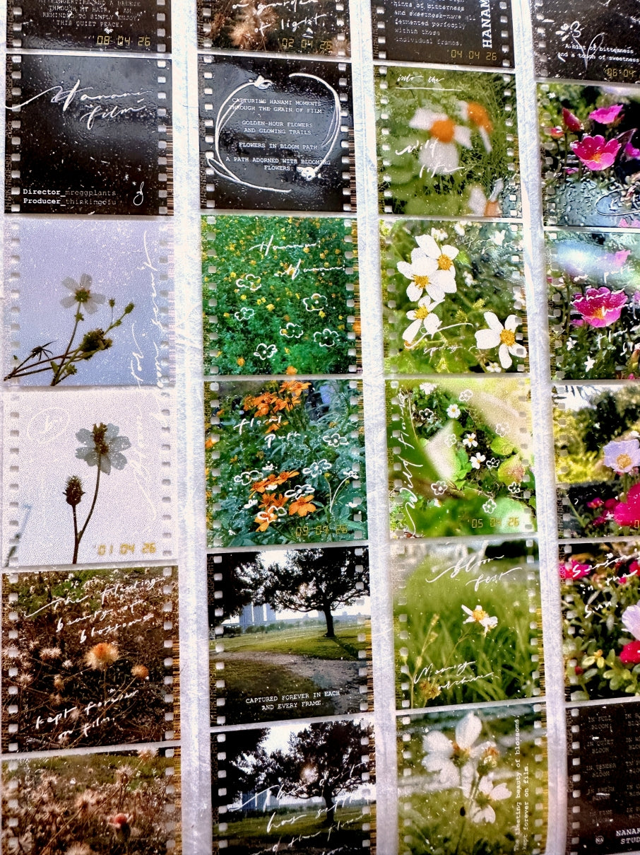 Mr. Eggplants - Hanami Film PET tape SAMPLES