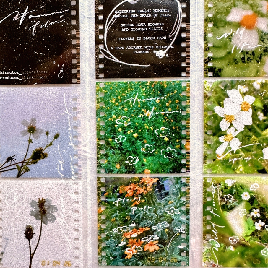 Mr. Eggplants - Hanami Film PET tape SAMPLES