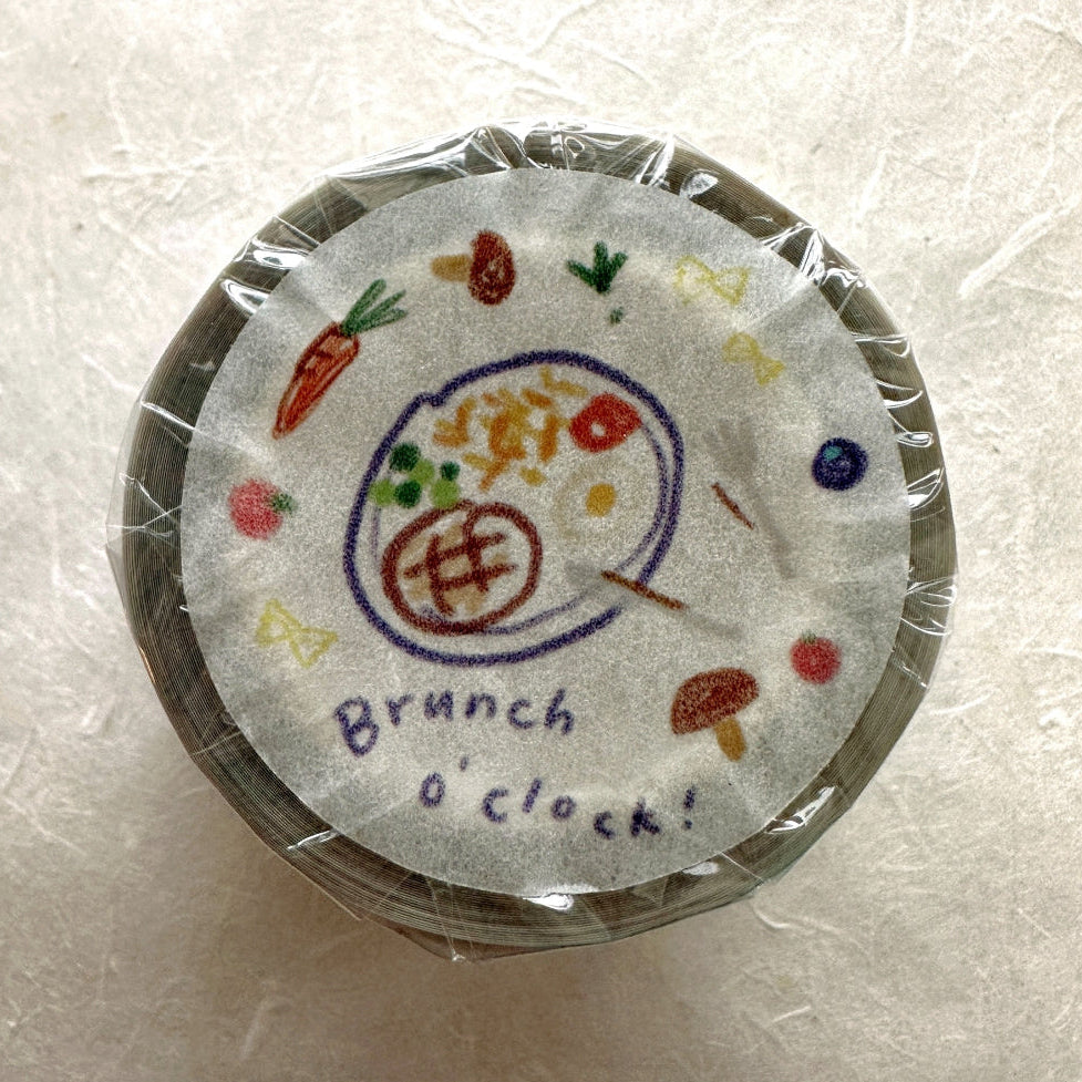 Mr. Eggplants - Brunch O'clock kiss-cut PET tape SAMPLES