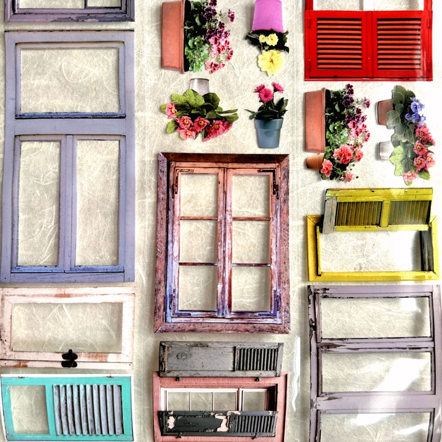 MIC MOC - Shabby Windows PET tape (6 cm x 120 cm) SAMPLES