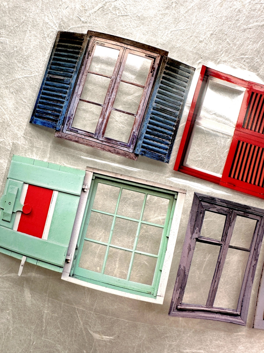 MIC MOC - Shabby Windows PET tape (6 cm x 120 cm) SAMPLES