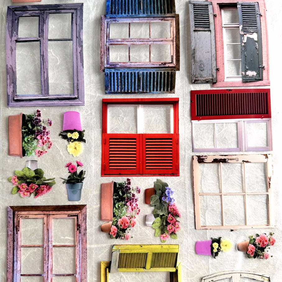 MIC MOC - Shabby Windows PET tape (6 cm x 120 cm) SAMPLES
