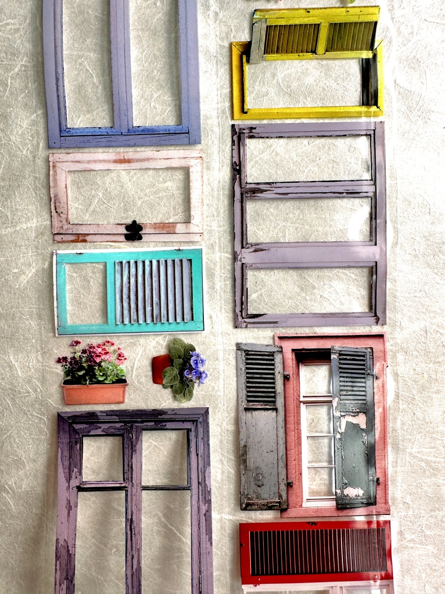 MIC MOC - Shabby Windows PET tape (6 cm x 120 cm) SAMPLES