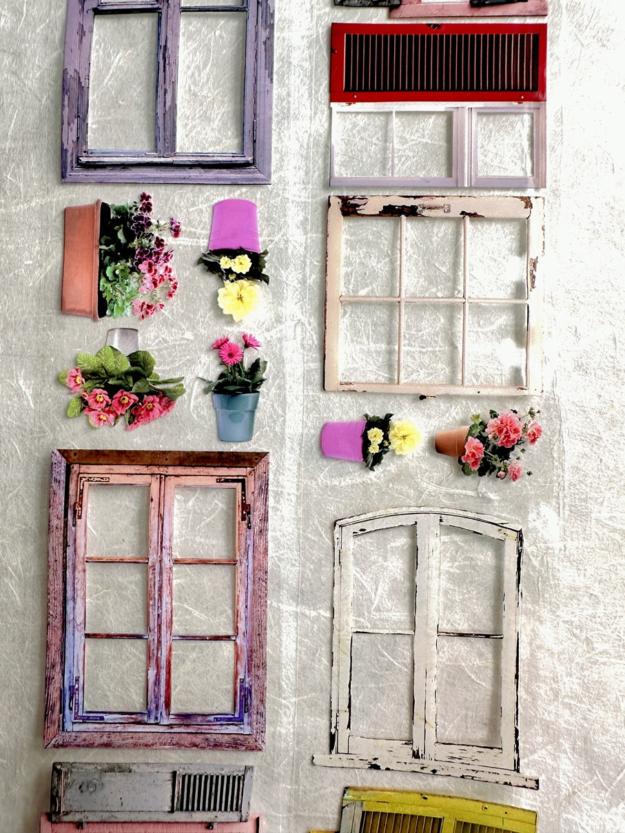 MIC MOC - Shabby Windows PET tape (6 cm x 120 cm) SAMPLES
