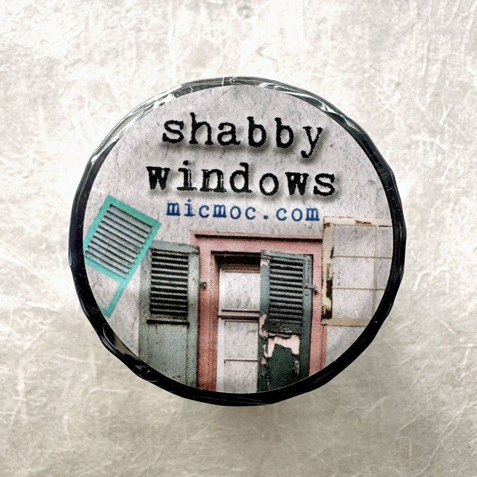 MIC MOC - Shabby Windows PET tape (6 cm x 120 cm) SAMPLES
