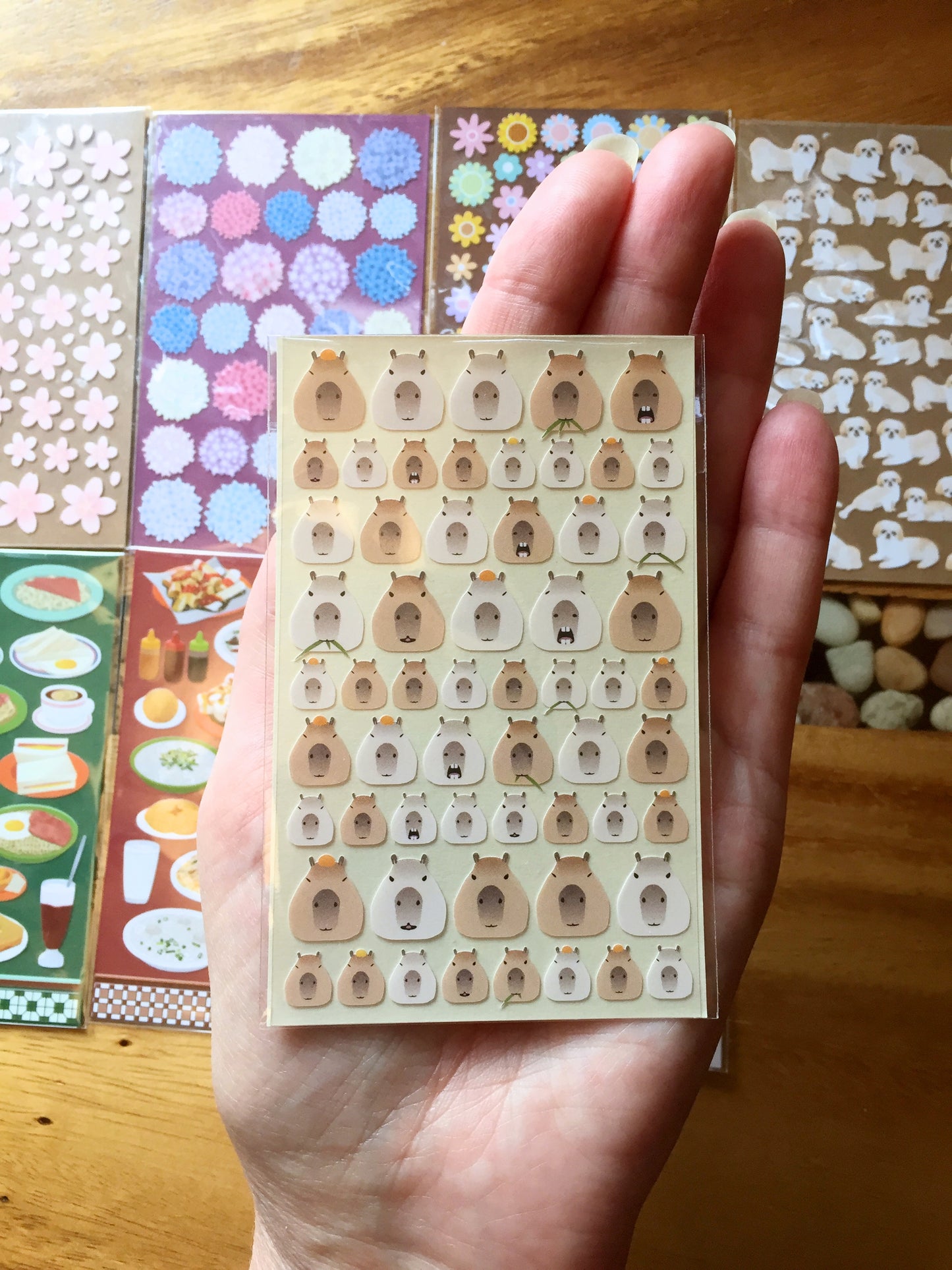 Miqingsankou - animals petite sticker sheets (7 types)