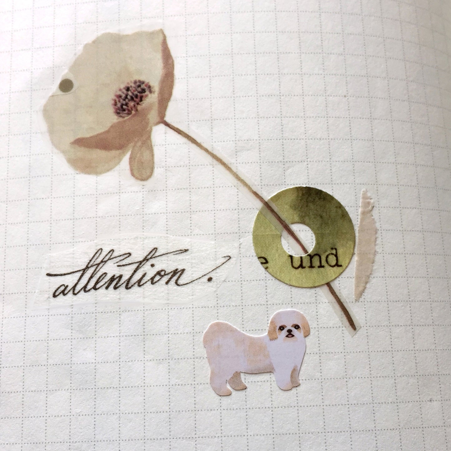 Miqingsankou - animals petite sticker sheets (7 types)