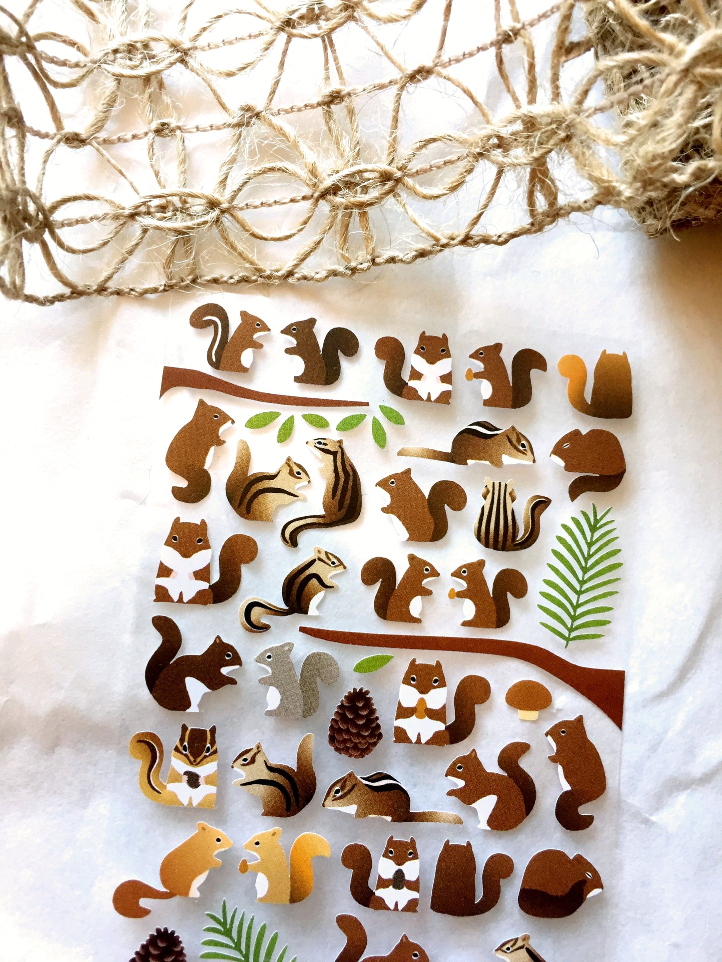 Miqingsankou - animals petite sticker sheets (7 types)