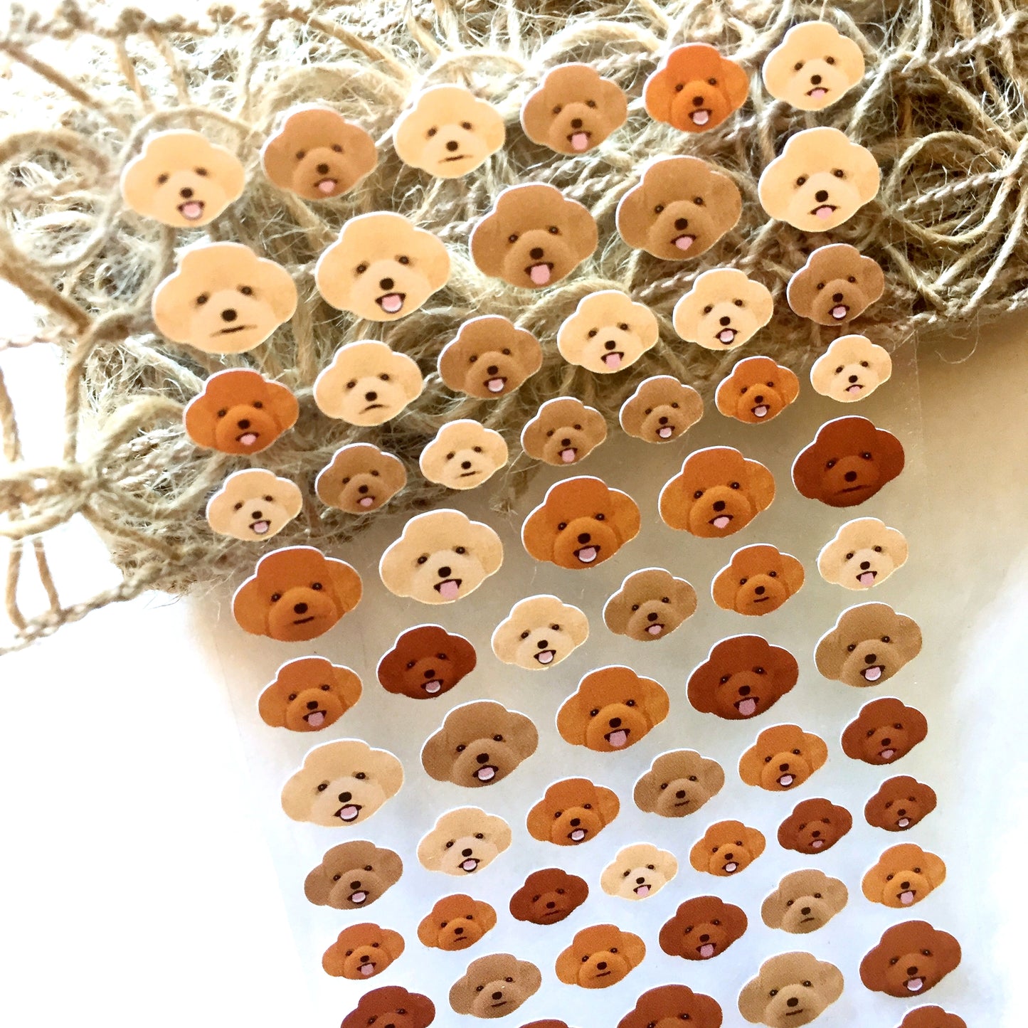 Miqingsankou - animals petite sticker sheets (7 types)