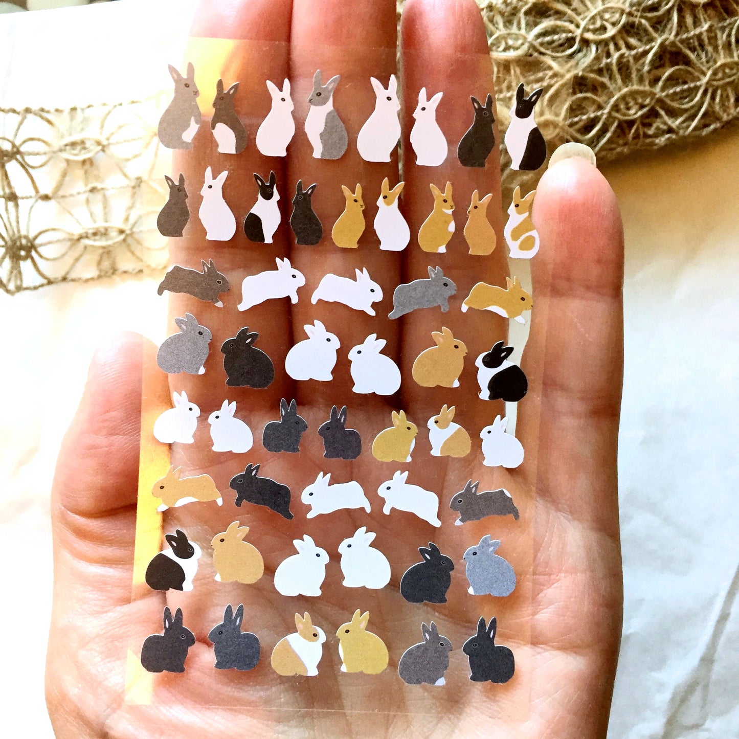 Miqingsankou - animals petite sticker sheets (7 types)
