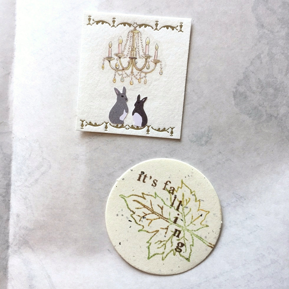Miqingsankou - animals petite sticker sheets (7 types)