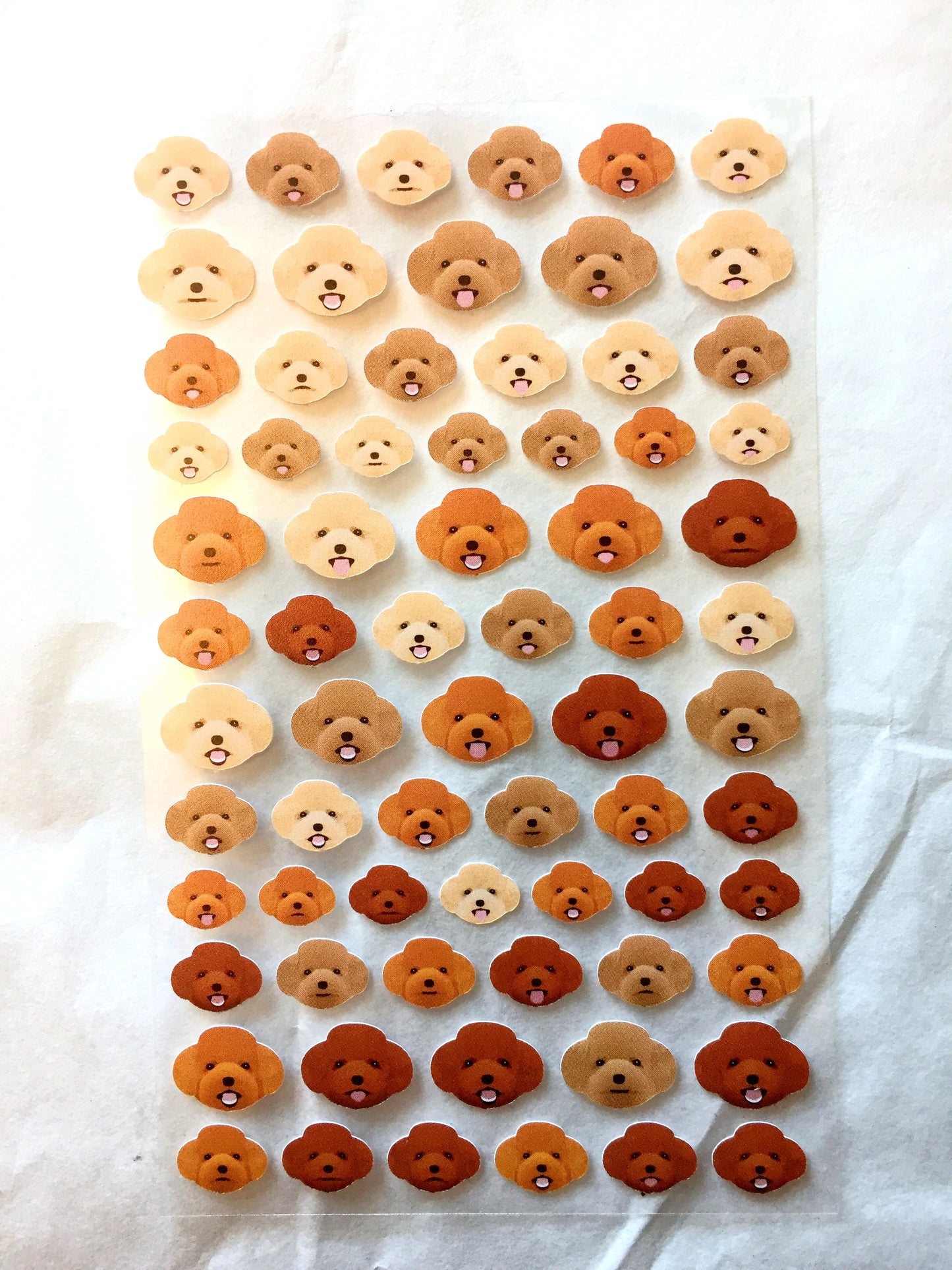 Miqingsankou - animals petite sticker sheets (7 types)