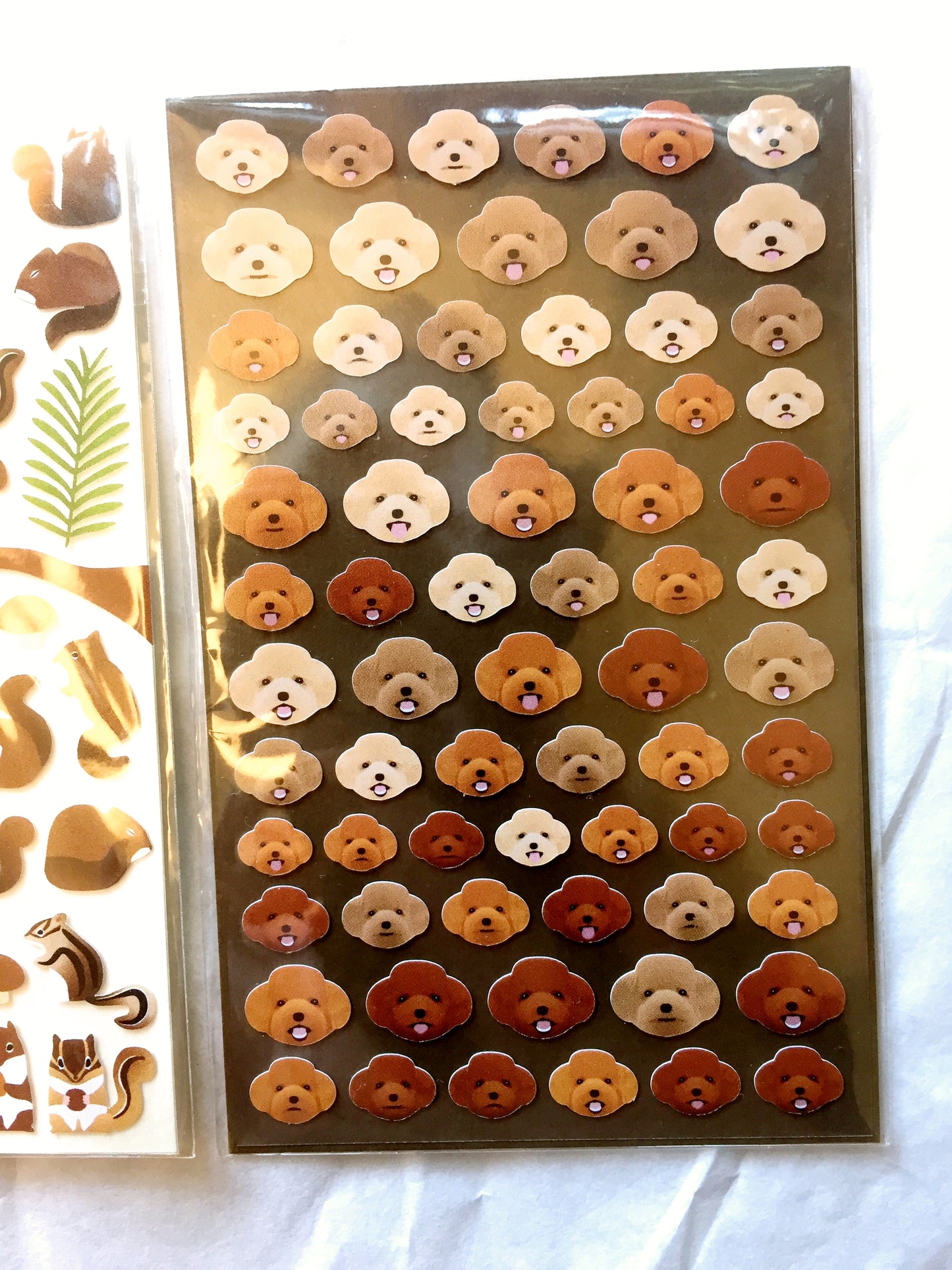 Miqingsankou - animals petite sticker sheets (7 types)