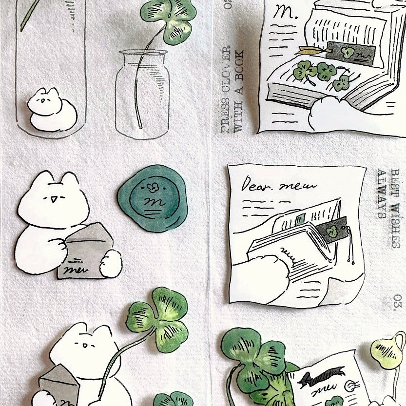 Mewmewbeam - Clover PET tape SAMPLES