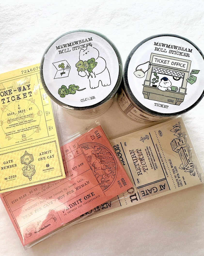 Mewmewbeam - Clover PET tape SAMPLES