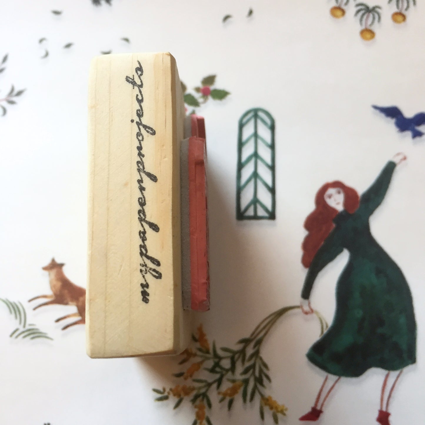 My Paper Projects - Little House rubber stamp [Pre-loved]