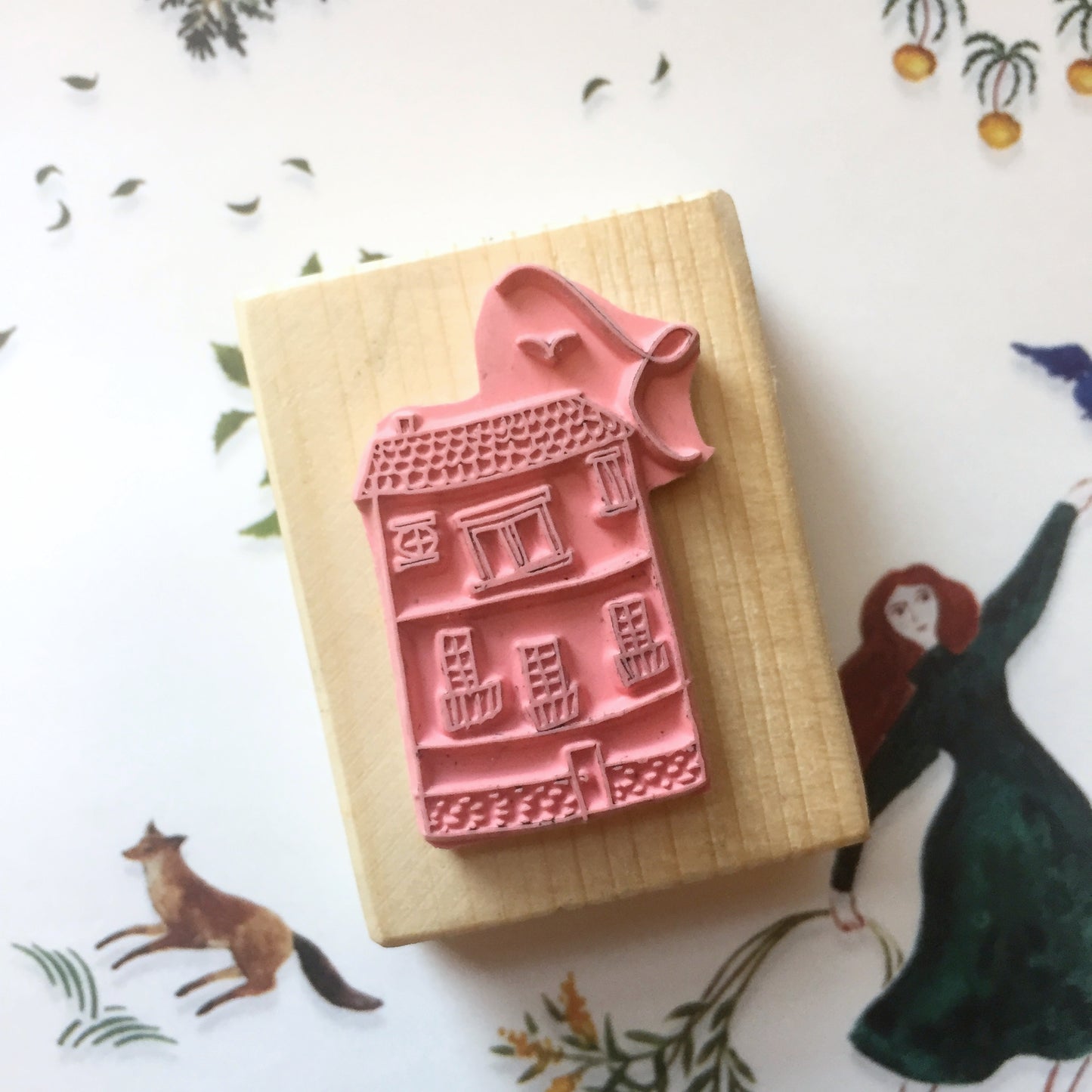 My Paper Projects - Little House rubber stamp [Pre-loved]