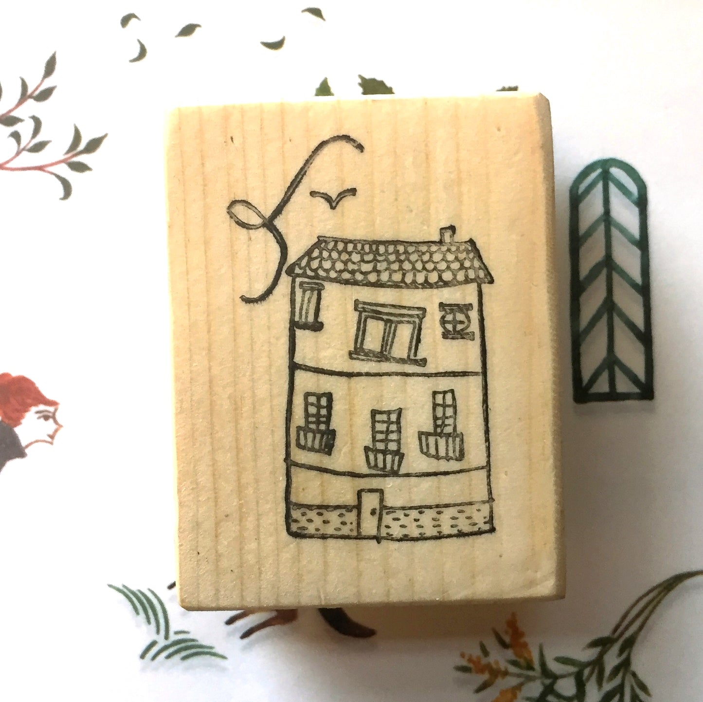 My Paper Projects - Little House rubber stamp [Pre-loved]