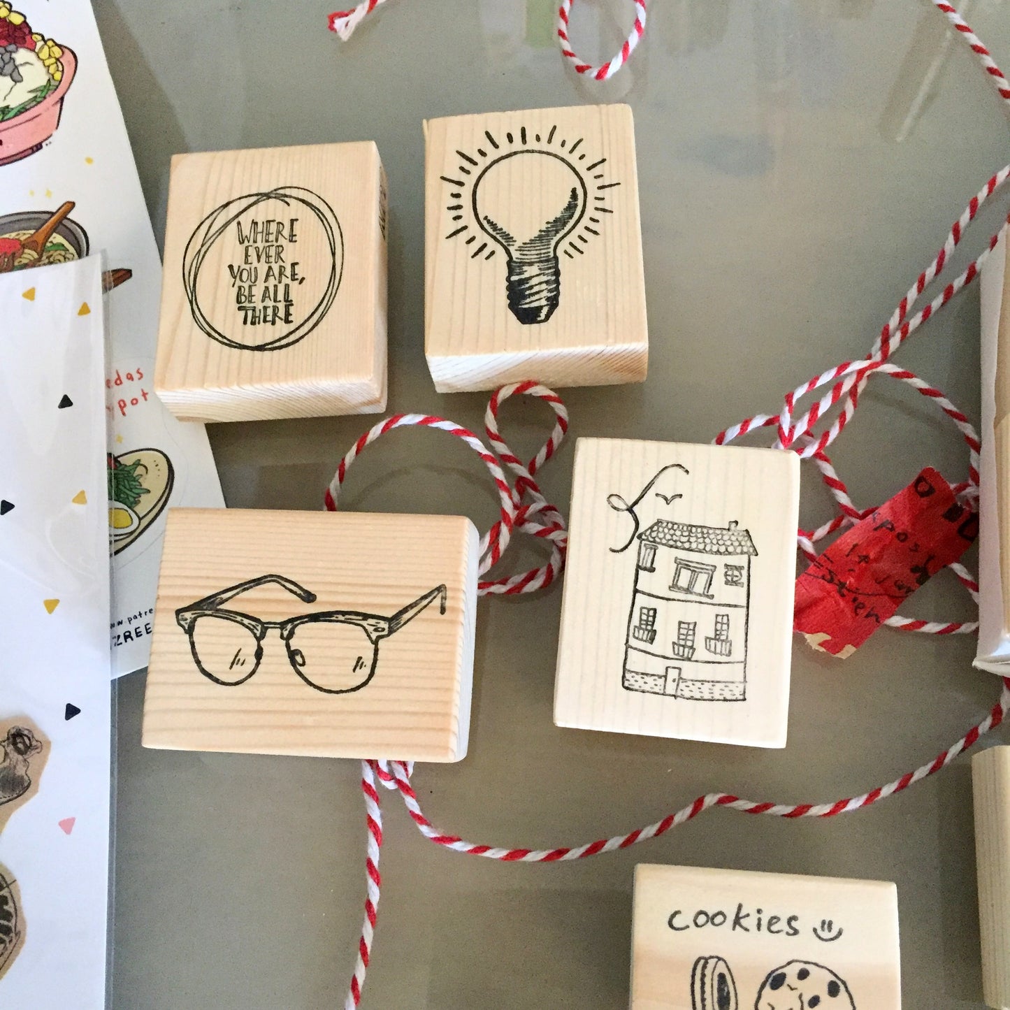 My Paper Projects - Little House rubber stamp [Pre-loved]