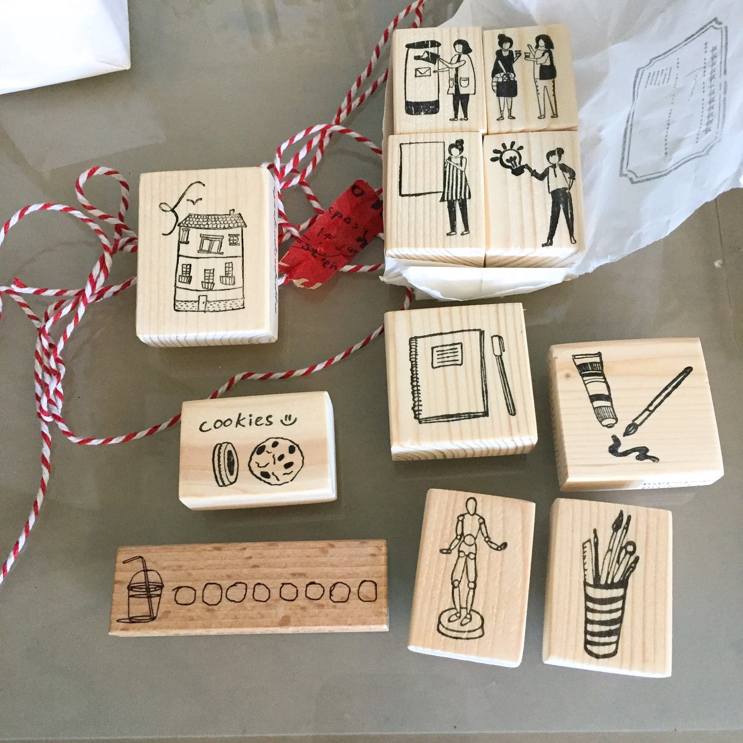 My Paper Projects - Planner Girls rubber stamps [Pre-loved]