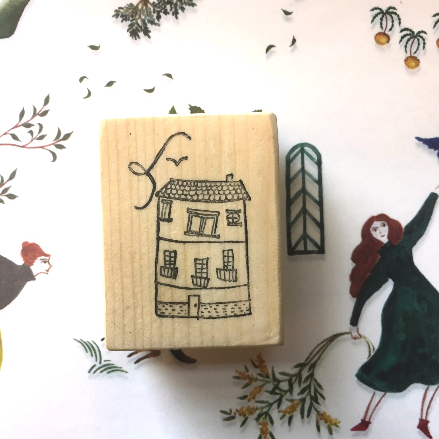 My Paper Projects - Little House rubber stamp [Pre-loved]