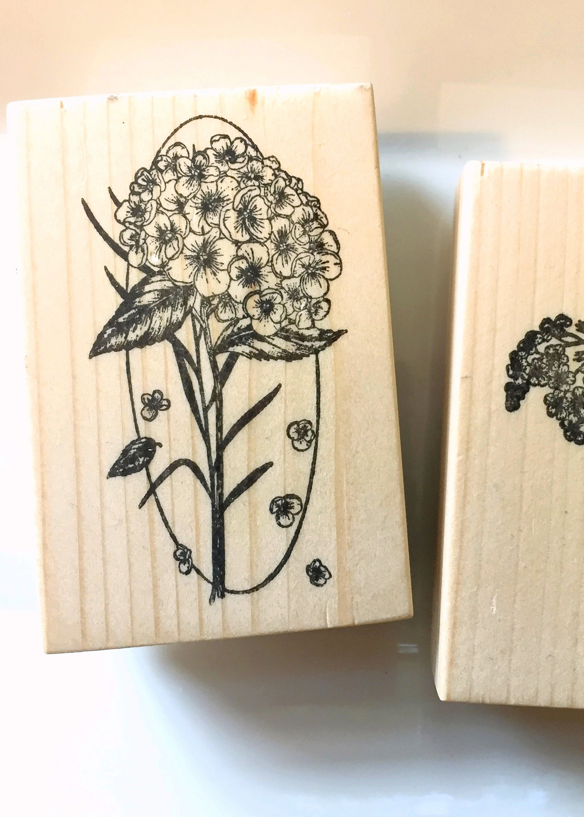 DESTASH | My Paper Projects - Foxgloves rubber stamps [Pre-loved]