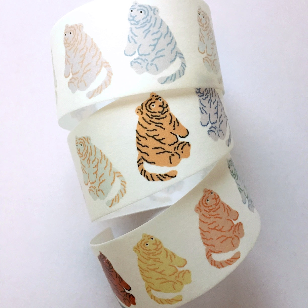MSRY Stationery - Tiger Family washi tape SAMPLES