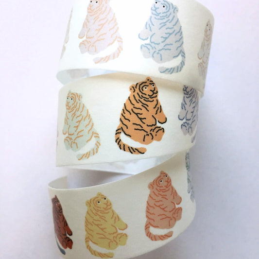 MSRY Stationery - Tiger Family washi tape SAMPLES